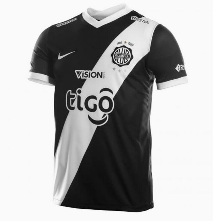 2022/23 Club Olimpia Away Kit Soccer Jersey